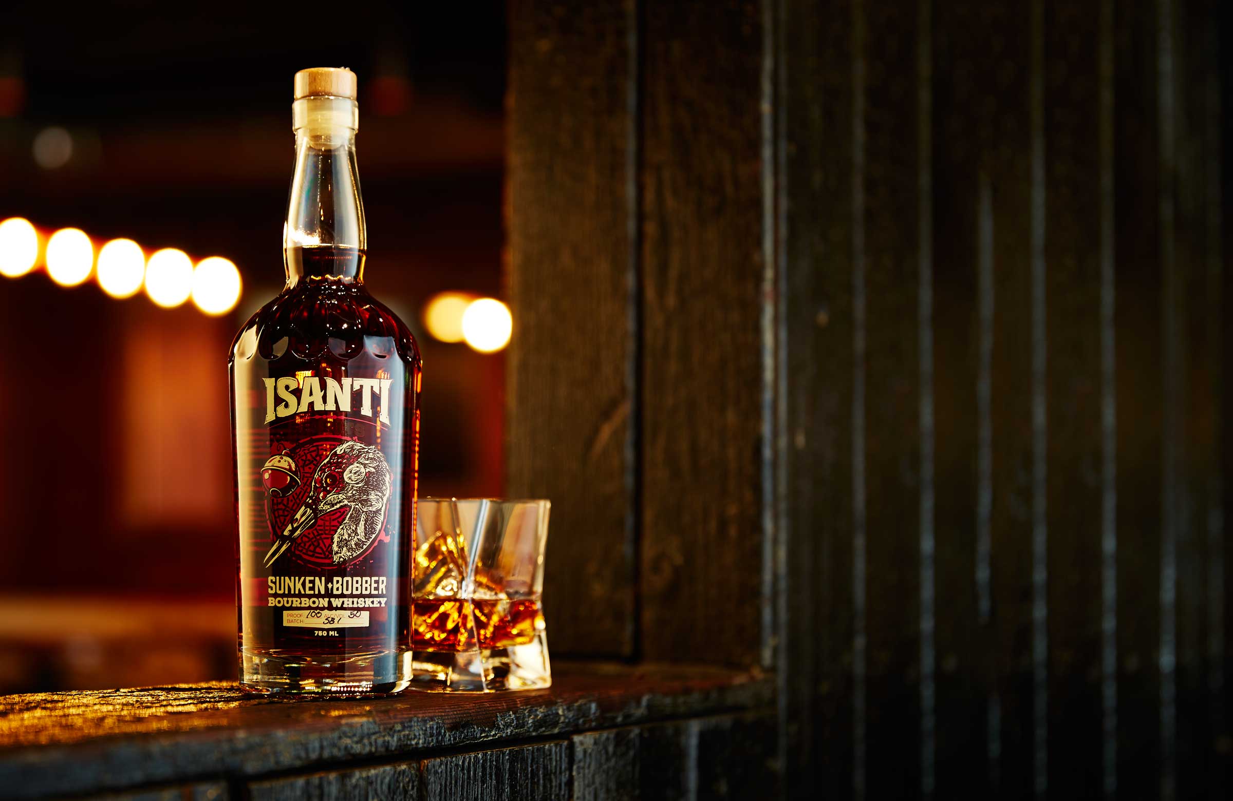 Isanti Spirits Sunken Bobber Bourbon Whiskey